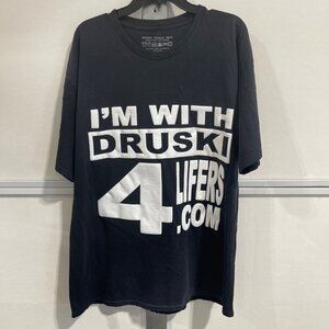 NEW DRUSKI x CACTUS PLANT FLEA MARKET COULDA BEEN RECORDS TEE XL